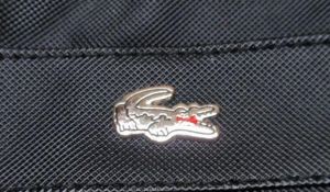 Crossbody Lacoste čierna