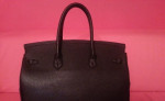 Kabelka v štýle Hermés, Birkin – fotka 3